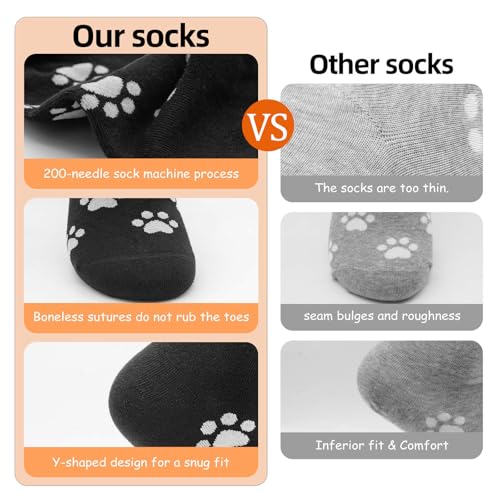 Image of Fashion Cotton Crew Cats Socks Funny Novelty Casual Cute Colored Cat Ears Socks Birthday Gifts for Women