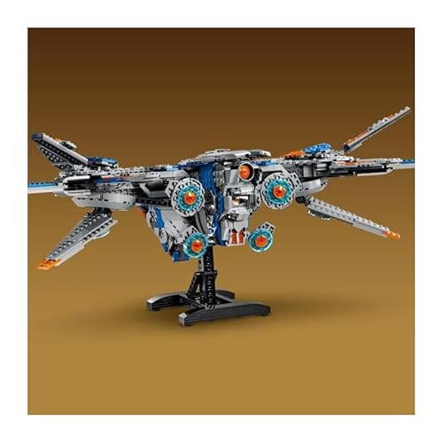 LEGO | Marvel Guardiani della Galassia: Milano, Modellino di Astronave Giocattolo da Costruire con 4 Supereroi tra cui Star-Lord e Baby Groot, Regalo per Bambini da 12 Anni, Gioco da Collezione 76286 - Immagine 1