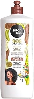 Ativador de Cachos SOS Cachos Coco Tratamento Profundo Salon Line 1L, Salon Line