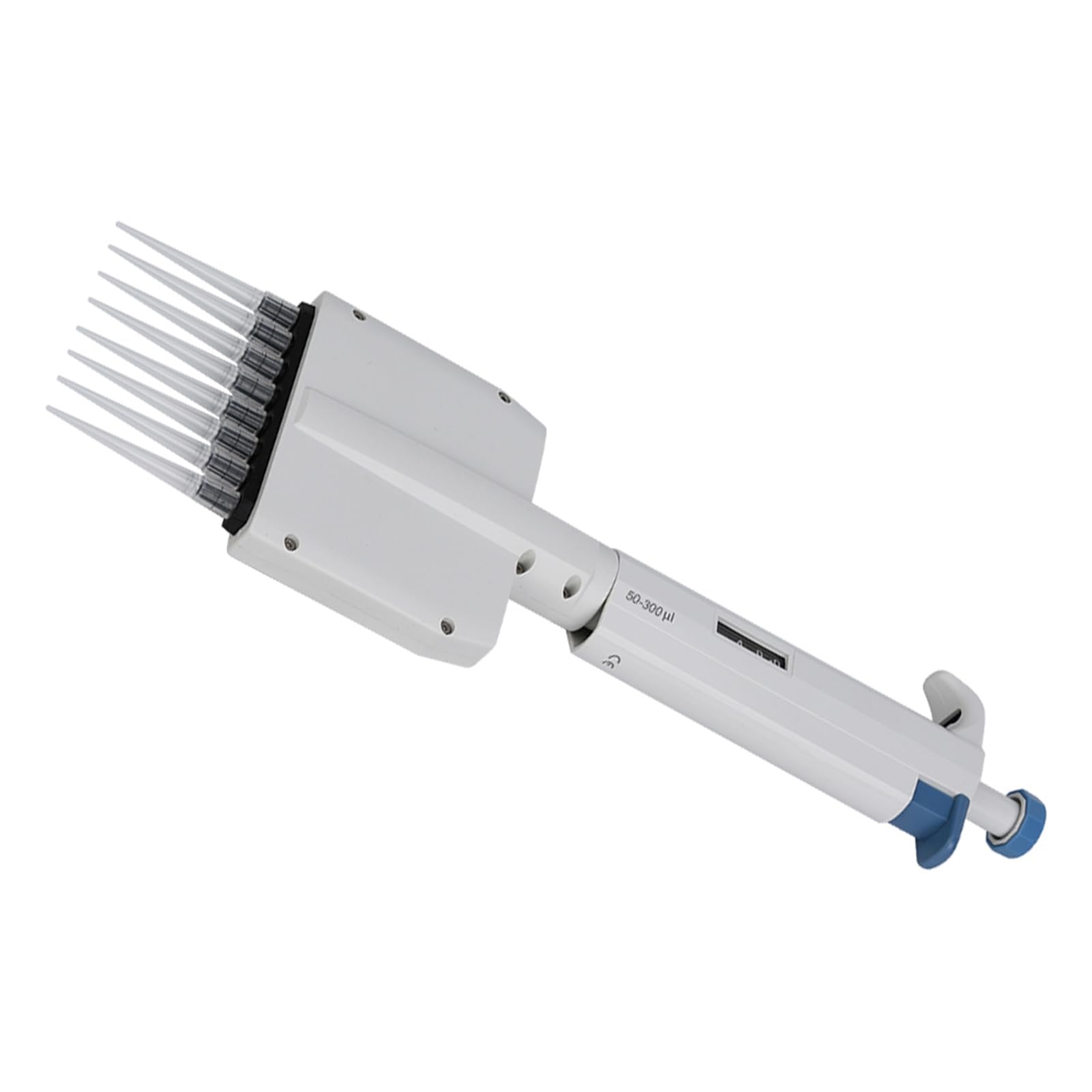 Pipeta 8 Canales Pipeta 50-300μl Pipeta Multicanal Pipeta Mecánica Volumen Variable Herramienta Laboratorio Pipeta Ajustable Manual