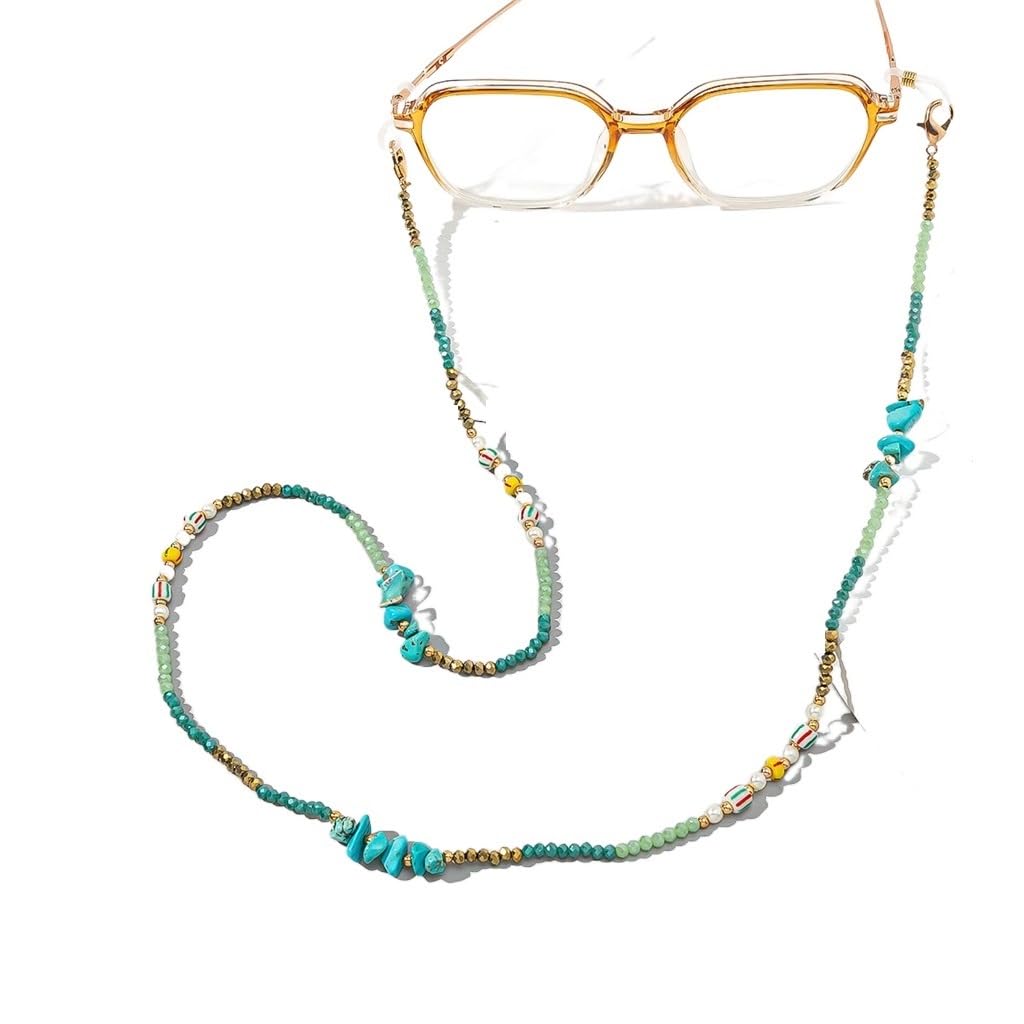 Chaîne de lunettes perle lanière cordon suspendu cou