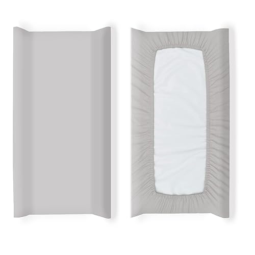 Miniatura 6 de AMROSE Paquete de 3 fundas para cambiadores de fácil cuidado, sábanas de microfibra ultra suave para cambiar pañales para bebés, niños y niñas,