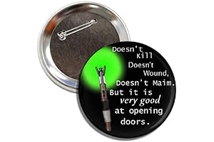 Doctor Who Sonic Screwdriver 3 Inch Button