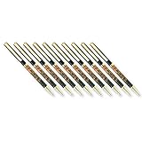 WOODRIVER Project Kit - Slim Style Cobalt Gold Solid Clip Ballpoint Pen, 10Pk