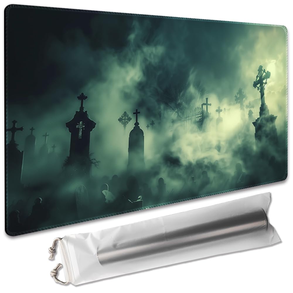 MTG Playmat with Zones Unofficial, Original Design Board Games Play mat 24x14 Inchnon Free Storage Bag - 2511271 (1118127, no Zone)