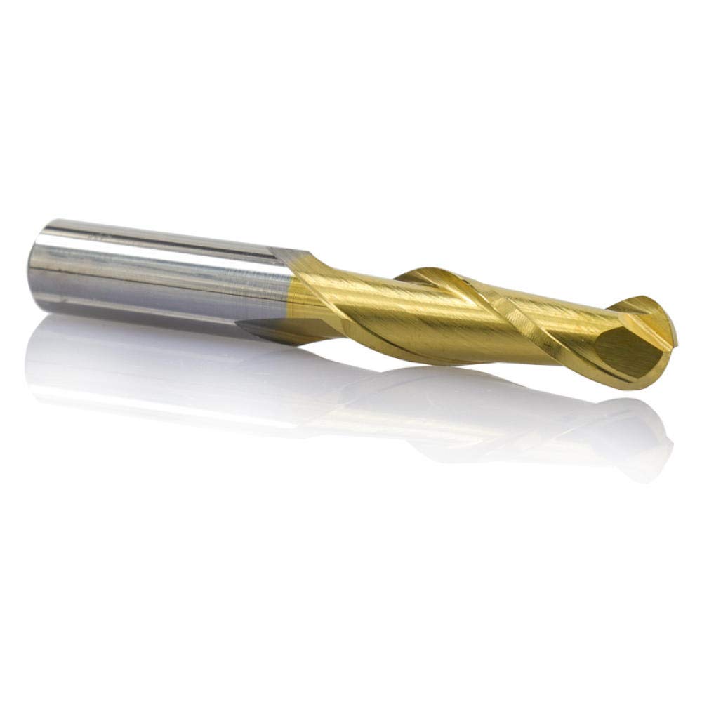 1 stück 6mm Schaft Kugel Nase End Mühle 2 Flöte Spiralendfräser Wolframkarbid CNC Router Bit Gravur Bit 15/17 / 22mm-22mm.