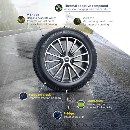 Image of MICHELIN CROSSCLIMATE2 A /W CUV 225 /60R18 104H XL (Set of 1 Tire Only)