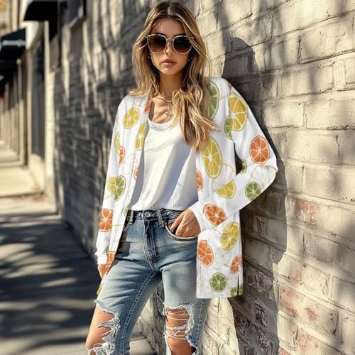 Image of Cardigan for Women Long Sweater Open Front Sweaters Fashion Lightweight Cardigans with Pockets