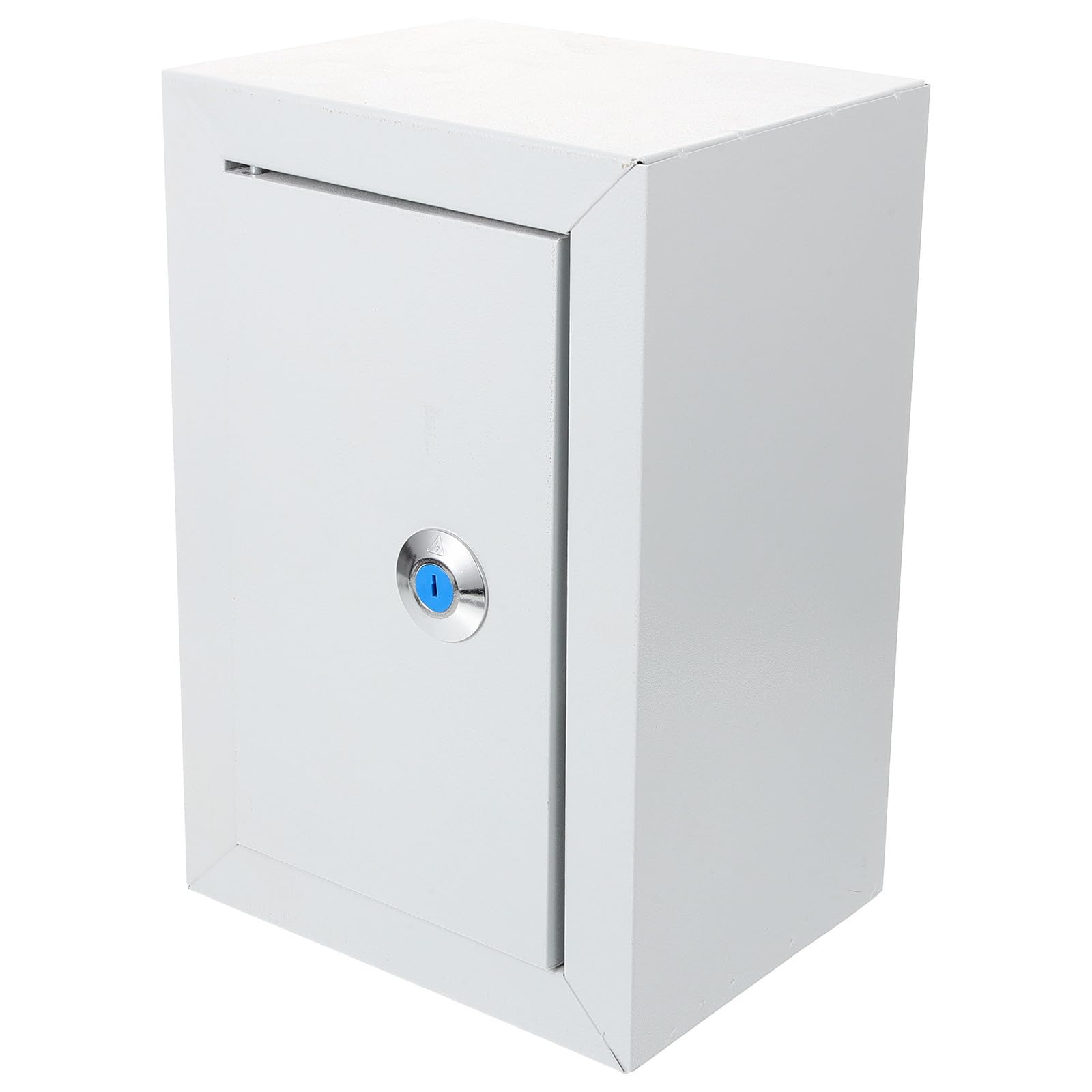 Luxshiny Scatola di Distribuzione Facile Installazione in Ferro Bianco da Parete Protezione per Esterni e Funzionamento Sicuro per Uffici e Centri Commerciali