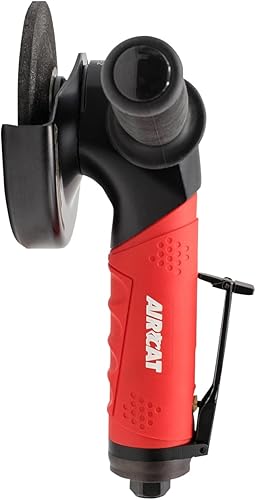 AIRCAT Herramientas neumáticas 6380: Amoladora angular resistente de 2.3 HP de 5 pulgadas 12.000 RPM