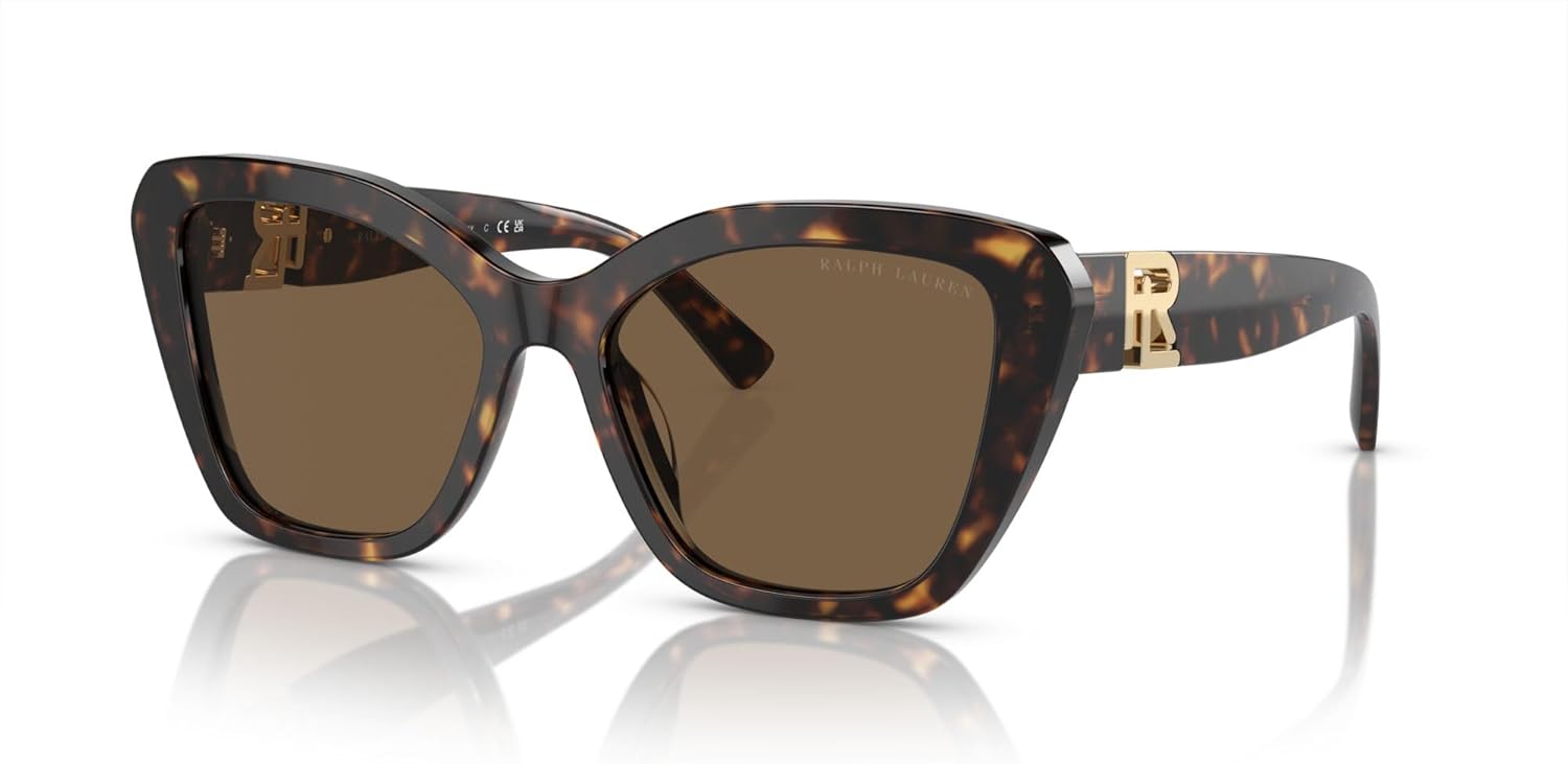 Ralph Lauren THE ISABEL RL 8216U Havana/Brown 55/17/145 women Sunglasses