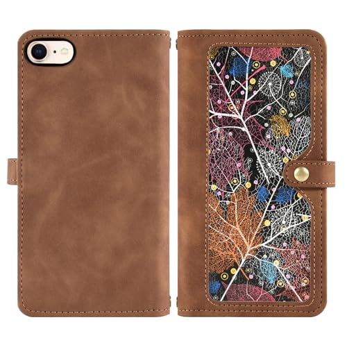 Coque iPhone 7 Asuwish protection portable DKPTPT UK2 marron - 7
