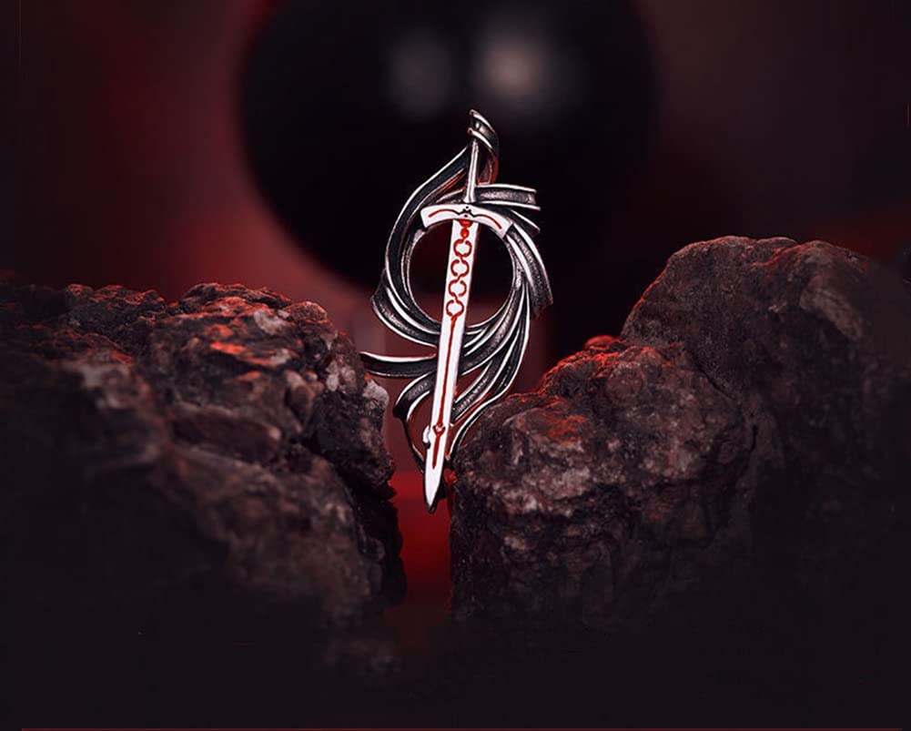 Amazon.co.jp: XIAOXIGUA Fate Stay Night セイバーオルタ ネックレス