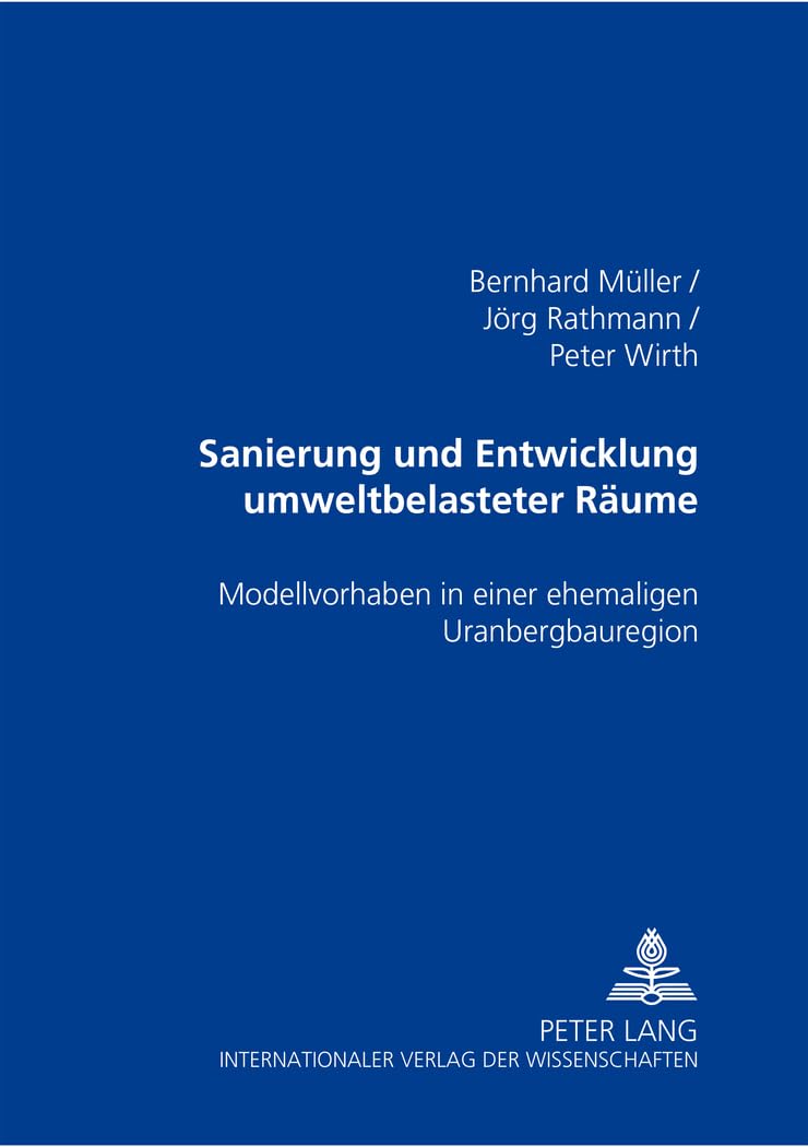 Sanierung und Entwicklung umweltbelasteter Raeume livre allemand d'urbanisme ecologique