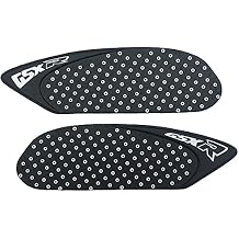 White Gas Fuel Tank Pad Traction Side Fuel Knee Grip Decal Compatible with Suzuki GSXR 600 750 2006-2007