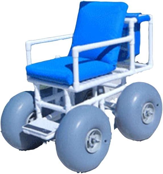 Beach Wheelchair (Large Tires) (Blue)
