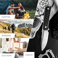 BÖKER GERMANY Kiboku Richlite Black Rock Pattern - EDC Messer 42a konform – Ansicht 2