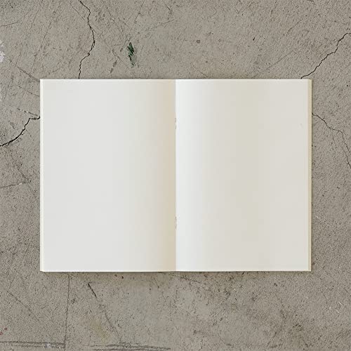 Image of DESIGNPHIL 15303006 Midori Notebook, MD Notebook, Light, A5, Unruled, Set of 3, A