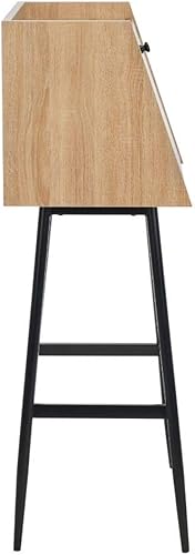 Miniatura 30 de Safavieh Inicio Xander Escritorio moderno de secretaria negro Negro -,negro, (Natural / Black),blanco/blanco,https://www.amazon.com/dp/undefined