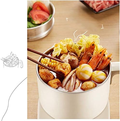 Olla Eléctrica Pequeña 1.2L 600W para Dormitorio Estudiantil miniatura 4