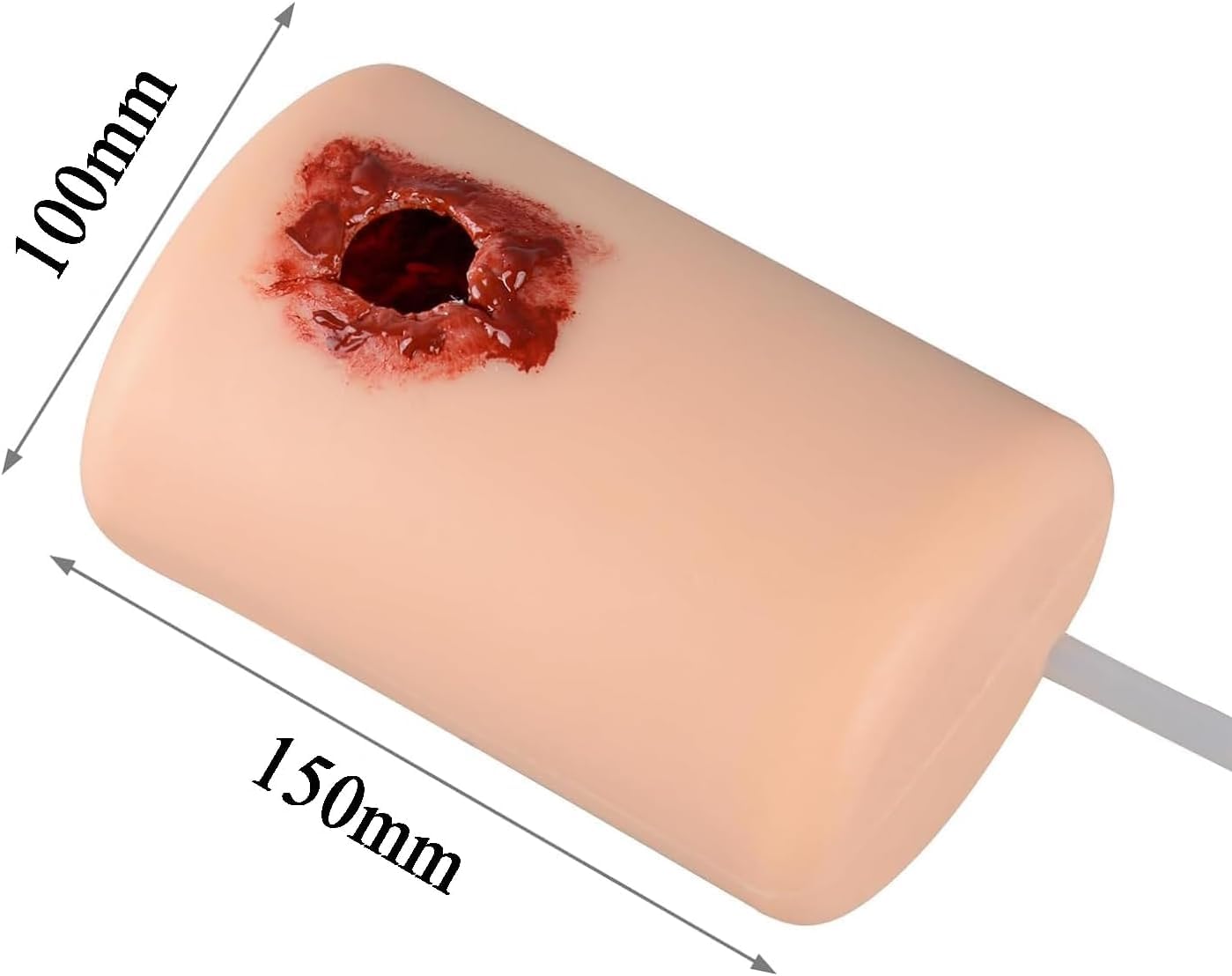 Kit De Entrenamiento Para El Cuidado De Heridas Con Modelos De Heridas, Práctica De Torniquete Y Empaquetamiento, Sutura De Control De Hemorragias Con Silicona, Entrenamiento De Primeros Auxilios