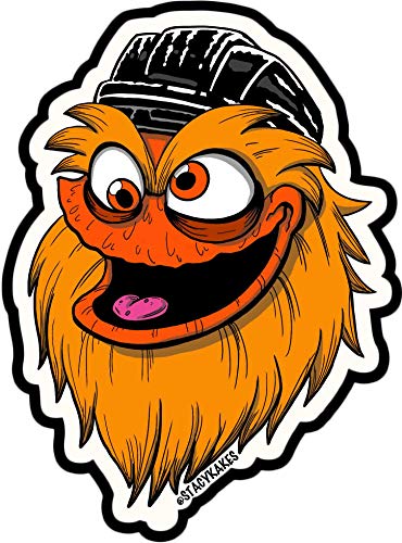 Gritty Philadelphia Decal - for Cars, Laptops, and More! - Use Inside or Outside - Sticks to Any Flat Smooth Surface
