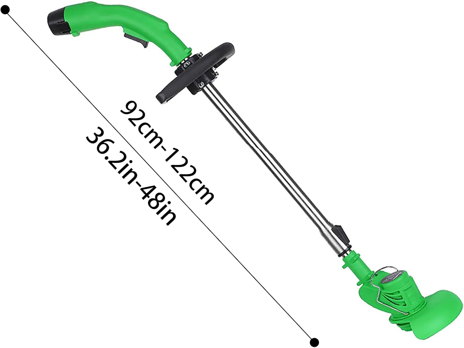 review YRCWZF 12V 2000mAh Cordless Grass Trimmer, Electric Grass Trimmer Lawn Mower Cutter Kit Garden Tools with Replace Blade for Garden Weed Shrub Grass