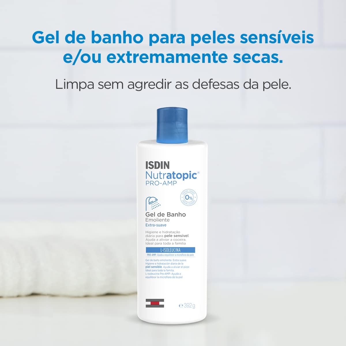 ISDIN Gel de Banho Nutratopic Pro-AMP - 392G