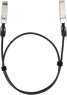 1 Meter/3.3ft Cable SFP to SFP DAC 10Gtek Type 25Gbps Cable for Routers Firewalls Cards Transceivers PVC Transceivers Cable