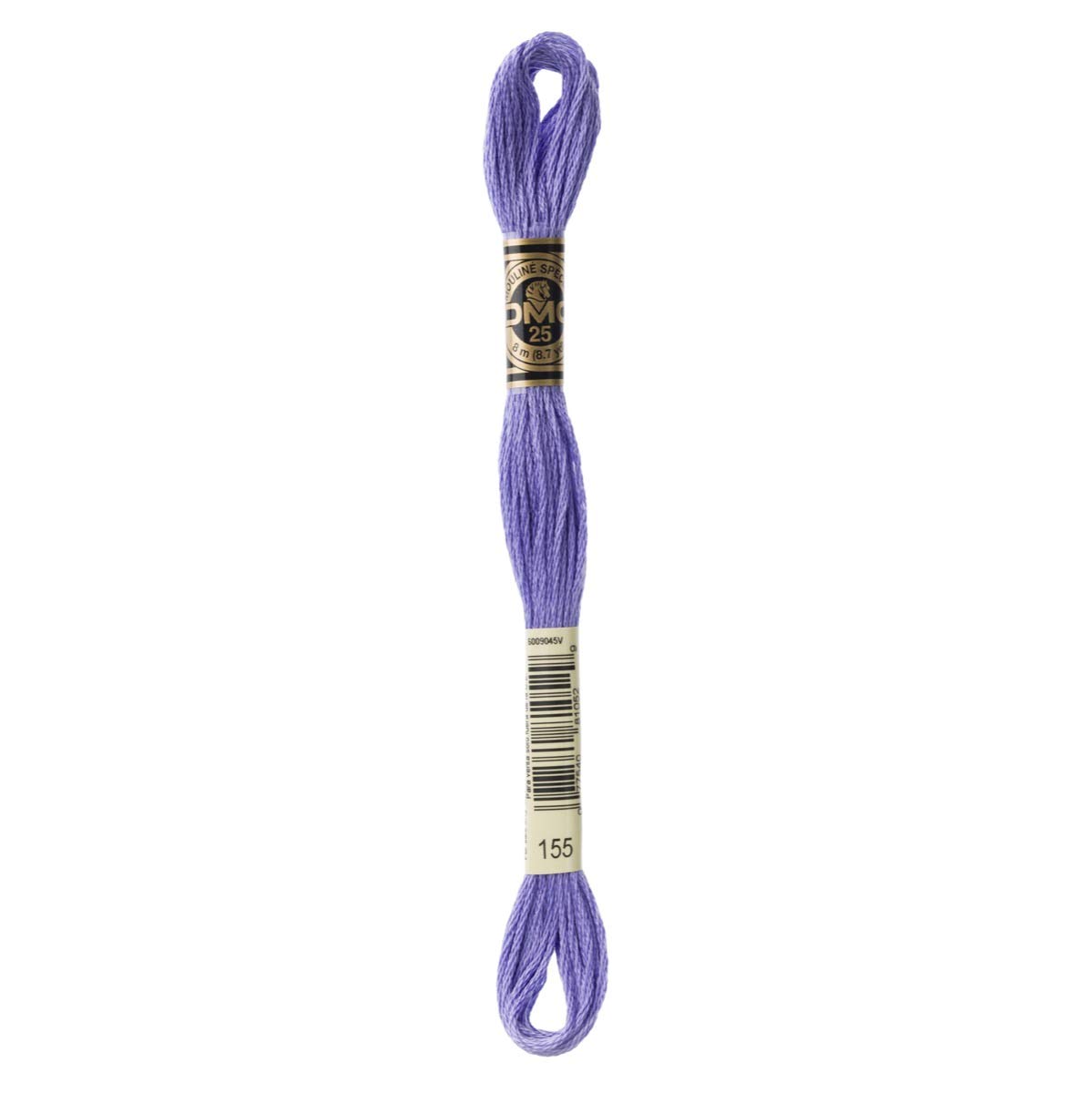 DMC Embroidery Floss Mouline Stranded Cotton Thread for Hand Embroidery and Sewing - Colour No: 155-6 x 8m Skeins — image 1