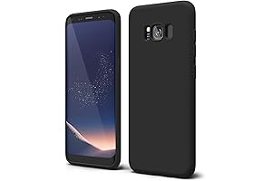 Oakxco Liquid Silicone Bumper Grip Case for Samsung Galaxy S8