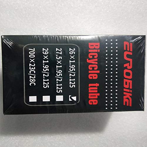 Eurobike tubo interno para bicicleta de montanha de 66 cm 48 mm de comprimento, tubo interno para bi