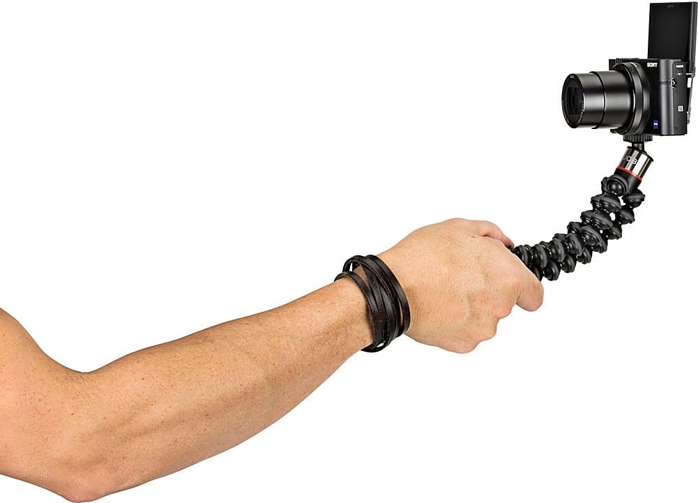 Uр Tо 60% оƒƒ JOBY GorillaPod 500: A Compact, Flexible Tripod for Sub-Compact Cameras, Point & Shoot, 360 Cameras and Other Devices up to 500 grams