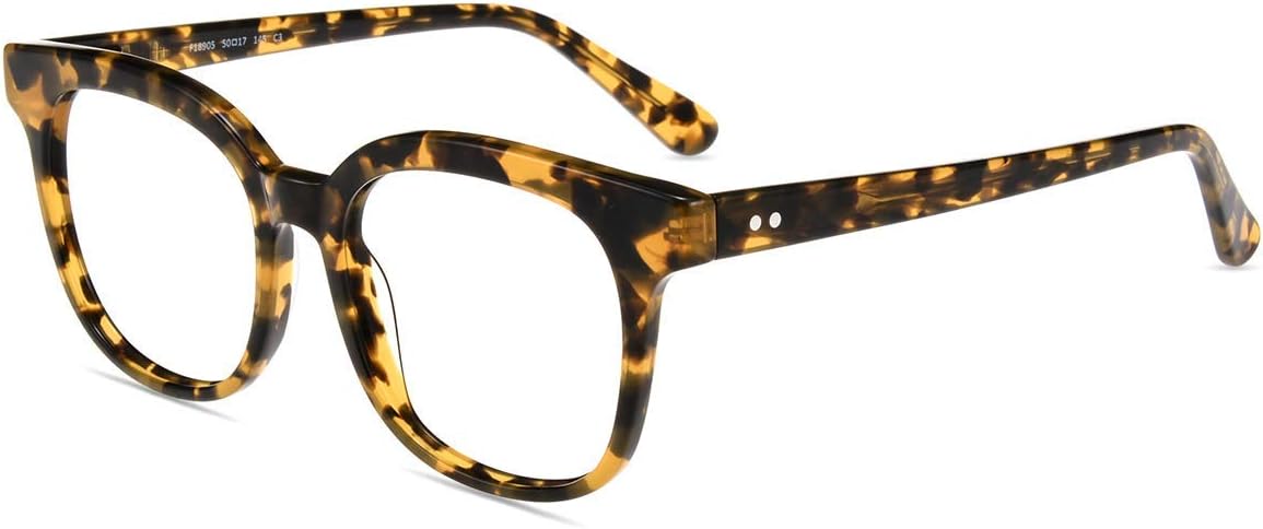 Firmoo Oversized Blue Light Blocking Reading Glasses 2.0, Tortoise Pattern Vintage Computer Readers Glasses for Women/Men