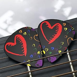 Médiators Guitare 12-Pack Gay Pride Rainbow Guitar Picks Pour Guitare Électrique Guitare Acoustique Diverses Guitares - Les Beatles, Paul McCartney, John Lennon, RIngo Starr, George Harrison Médiators Guitare 12-Pack Gay Pride Rainbow Guitar Picks Pour Guitare Électrique Guitare Acoustique Diverses Guitares – Image 6