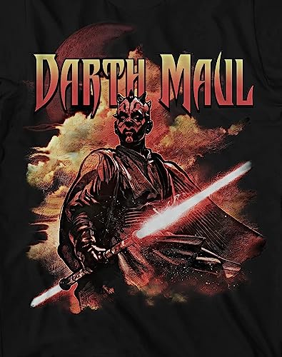 STAR WARS Darth Maul Dark Zabrak Sith Jedi T-Shirt2
