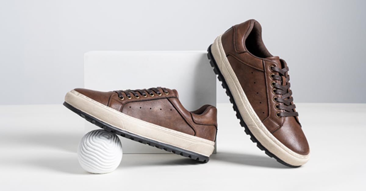 Jousen Men's Casual Shoes Retro Men's Casual Dress Sneakers Comfortable Lightweight Casual Sneakers Shoes for Men - Image 3