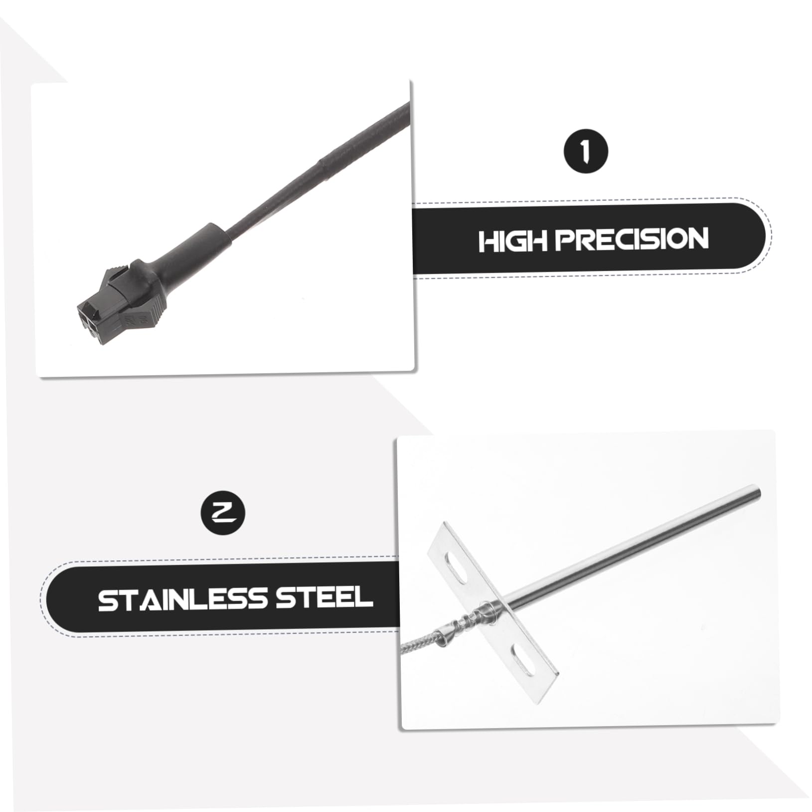 HANABASS 2sets Termometro Per Affumicatura Accessorio Resistente Temperature Per Monitoraggio Bbq e La All