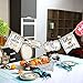 Classroom Decoration Poster Motivational Porch Sign with Positive Sayings Confetti Leaves Bulletin Board Inspirational Posters Banner for Students Teacher Elementary Middle School(Confetti Style)