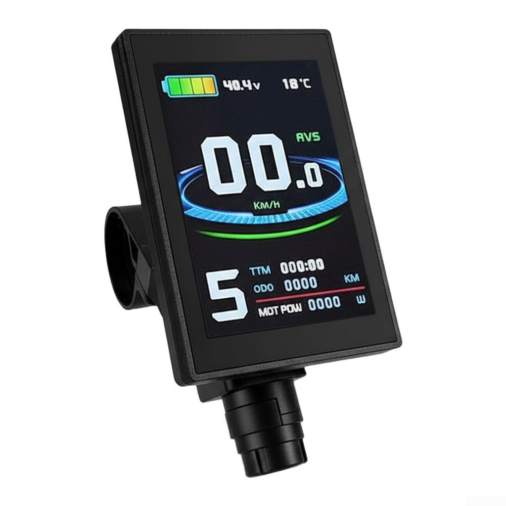 Actualiza tu e-bike con la pantalla KT LCD8S de 5 pines compatible con 24V y 48V