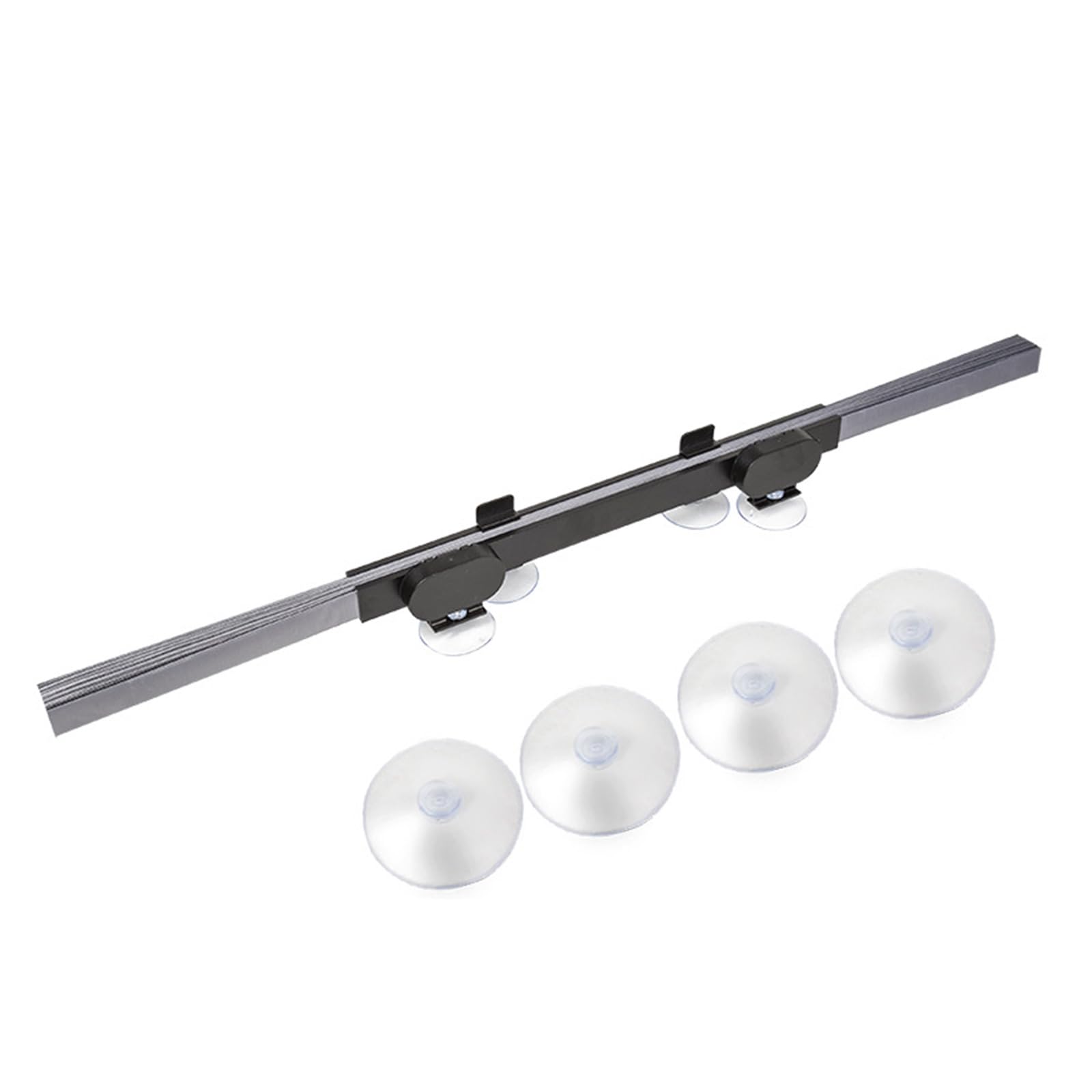 Protector solar para interior de automóvil con ventosa y aluminio reflectante 7