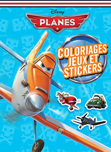 Coloriages, jeux et stickers Planes