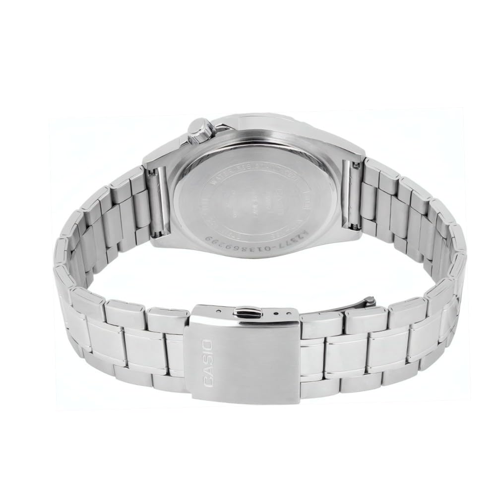 Casio Reloj: Plateado MTD-135D-1AVDF, Plateado, Pulsera