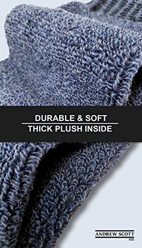 Andrew Scott Boys & Girls Hiking Merino Wool Boot Sock - Multi Packs3