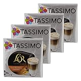  Tassimo LOr Espresso Latte Macchiato Caramel, Kaffee, Kaffeekapsel, T-Disc, Milchkaffee, 32 Portionen