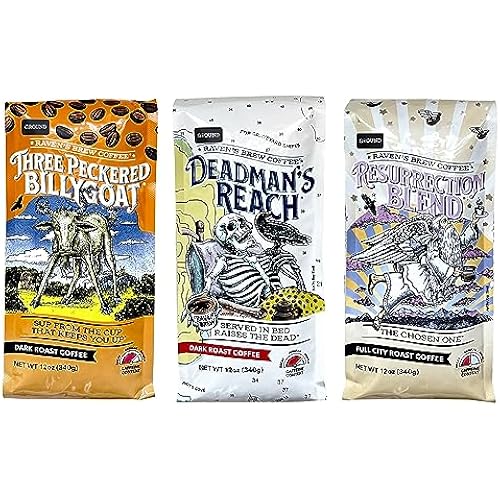 Ravens Brew Ground Coffee (Auto Drip) Variety Pack