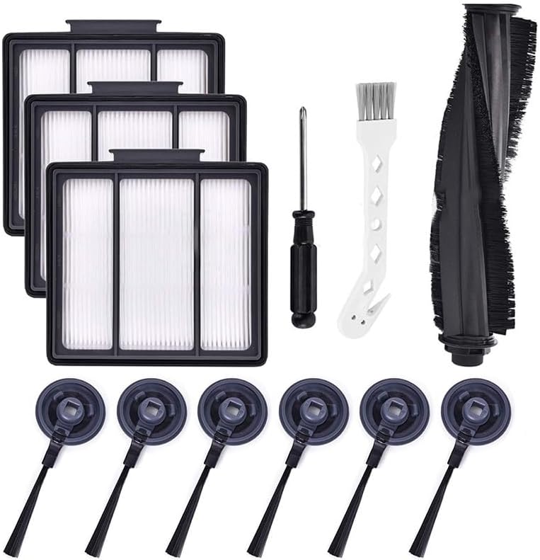 for Side Brush Main Roller Brush Kit for Shark ION Robot RV700_N RV720_N RV750_N RV850 RV850BRN Vacuum Cleaner