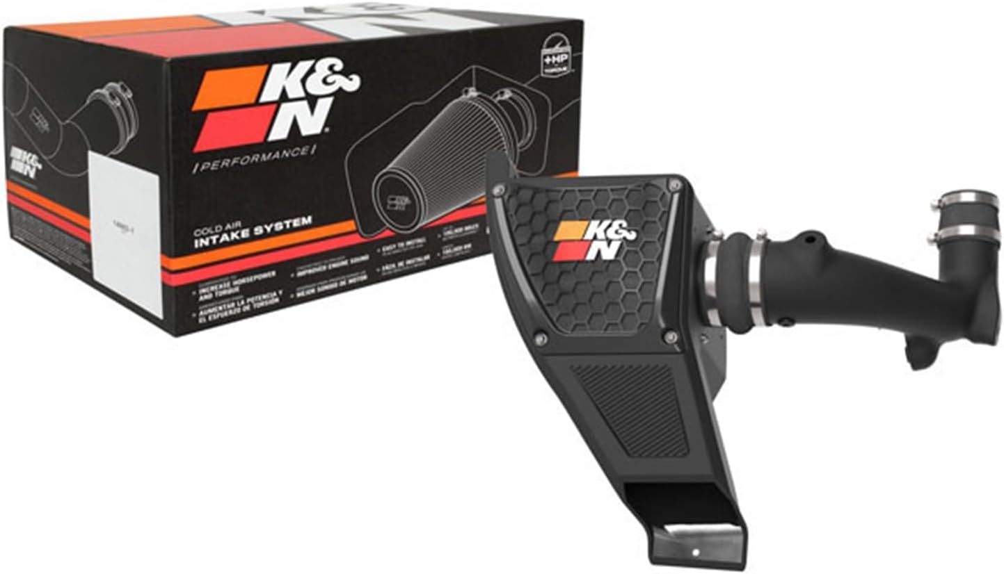 K&N Cold Air Intake System: High-Flow Air-Filter, Increase Performance & Horsepower: Compatible with 2021-2023 FORD Bronco, 30-2620