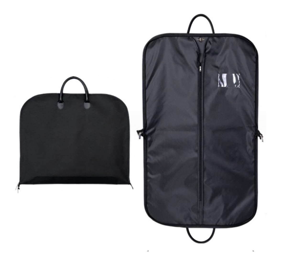 Borsa Porta Abiti 2 Pezzi 40 "borse Porta Abiti Da Viaggio Pieghevoli Borse Per Appesi Borsa Per Vestiti Con Manici Per Camicie Eleganti Organizer(C)