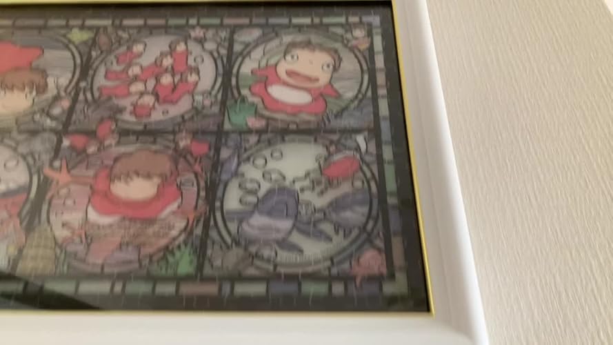 Amazon | パズルフレーム アートクリスタルジグソー専用 ホワイト